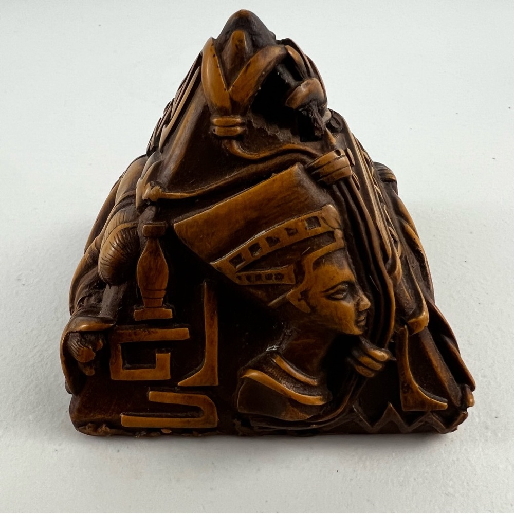 Vintage Egyptian Pyramid Paperweight